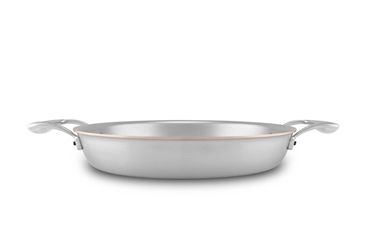 Picture of Copper Coeur Round Gratin Pan, 24 cm (9.4 in)