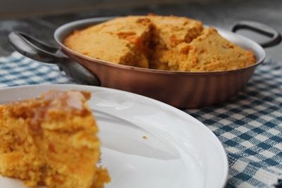 Quick Sweet Potato Honey Cornbread