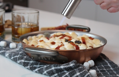 Candied Bacon S’mores Dip