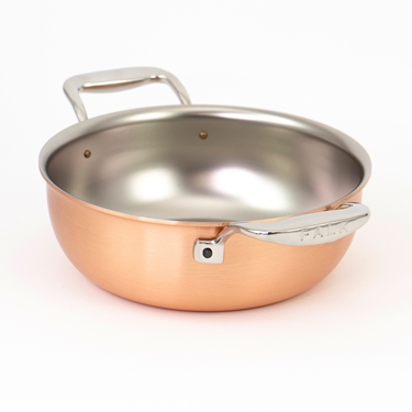 Copper Coeur Rondeau, 24 cm (3.1 qt)